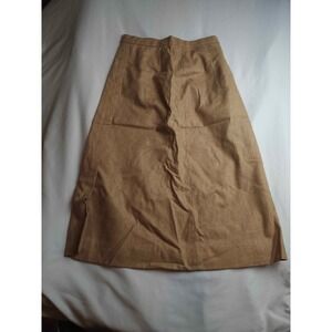 Koret of California Vintage Camel Tan Wool Blend Midi A-Line Skirt Size 12